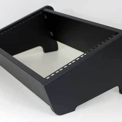 Nutshell 6U STUDIO RACK CASE DUAL ANGLE - Black image 2