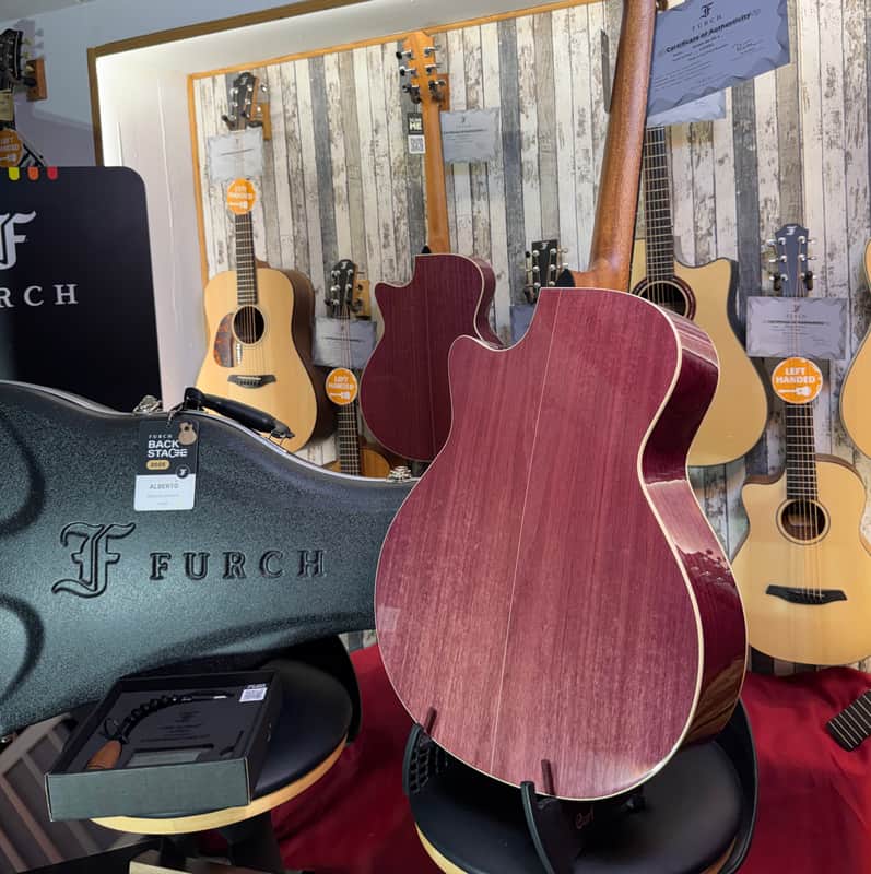 Furch GREEN Gc SX a BACKSTAGE LIMITED PURPLE HEART Lr Baggs Athem image 1