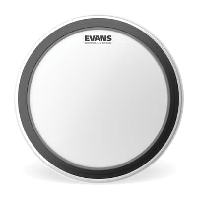 Evans UV EMAD Coated Bass Head, 18 Inch image 1