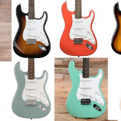 Electric Irish Bouzouki conversion of Squier Stratocaster (made to order) with color and tuning options image 2