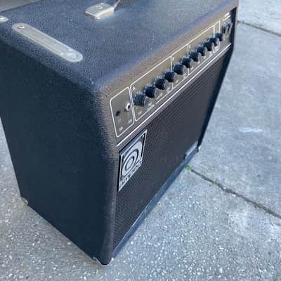 Ampeg VT-60 3-Channel 60-Watt 1x12" Guitar Combo 1989 - 1991 - Black Tube Amp image 3