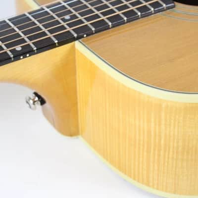1977 Vintage Guild D-44M BLD Blonde Flamed Maple Bluegrass Jubillee ~Ebony Fretboard~ 1970s USA image 12