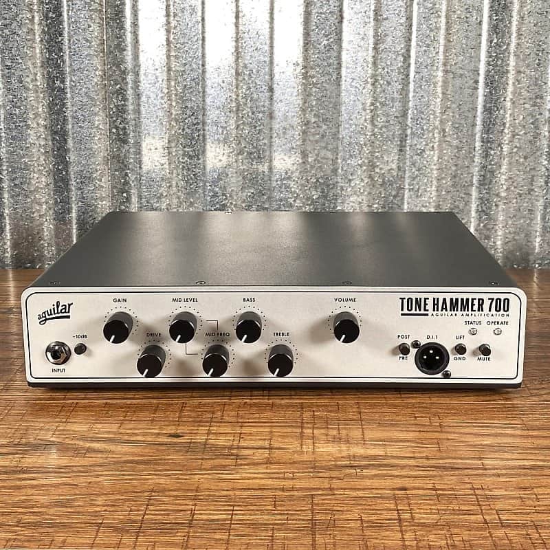 Aguilar TH700v2 Tone Hammer 700 Generation 2 Bass Amplifier Head image 1
