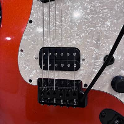 1994 Squire NC4 Bullet Strat Custom Scalloped  (DiMarzio, Squire, Warmoth, Wilkinson, Guyker) No model image 2