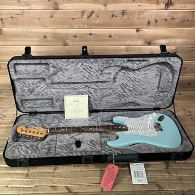 Fender Limited Edition Cory Wong Stratocaster Electric Guitar - Daphne Blue image 7