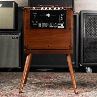 Taylor Circa 74, 2-Channel Acoustic/Vocal Amplifier with Mahogany Amp Stand - Factory Used image 9