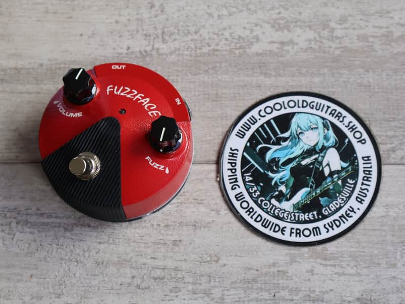 Dunlop FFM2 Germanium Fuzz Face Mini Distortion (Red) image 1