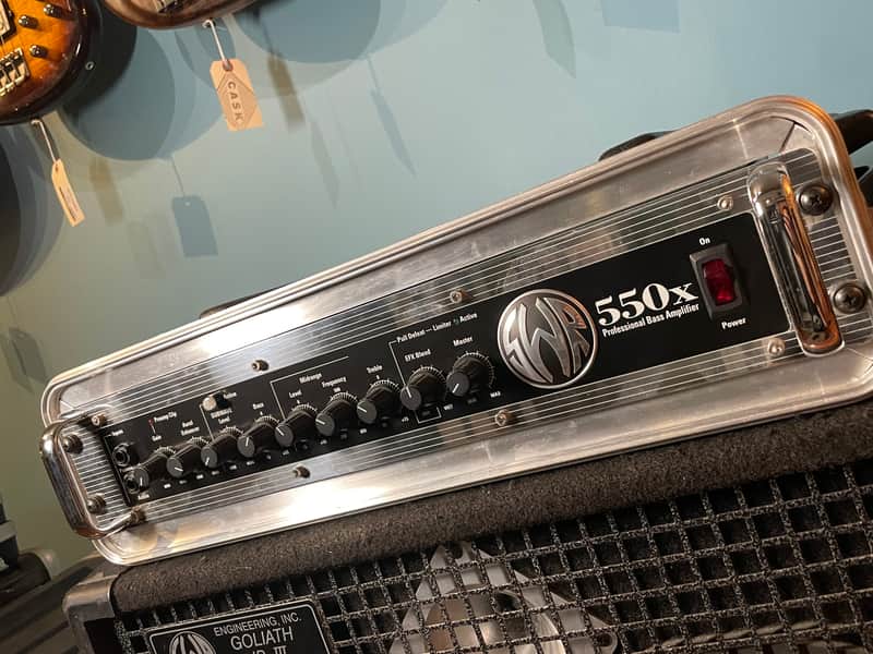 SWR 550X Professional Bass Amplifier with Road Case image 1