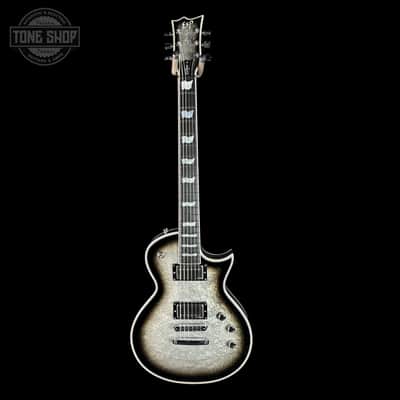 ESP Original Series Eclipse Custom Silver Liquid Metal Burst w/case E5231252 image 2