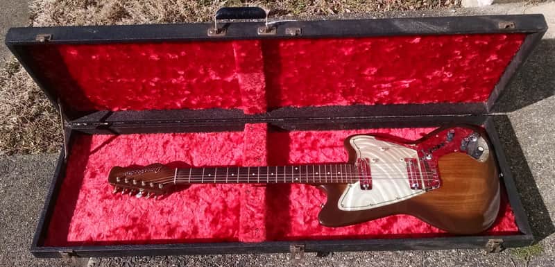 Danelectro  Coral Hornet 2NV 1964 Brownburst image 1