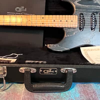 G&L Legacy Deluxe Black Ice USA HSS 2014 USA Leo Fender Stratocaster image 17