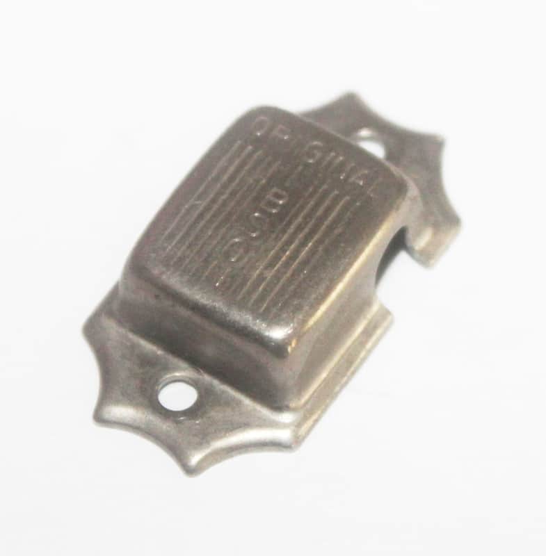 Vintage 1976 Gibson Original Logo Tuner Cover Bass Side Embossed 1977 1970's Germany (01161) image 1