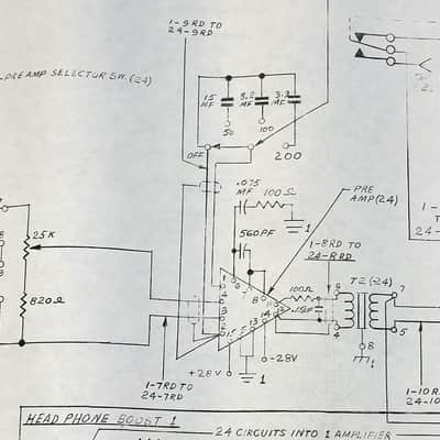1969 API Microphone Preamplifier with 2520 Discrete Op-Amp – Original RCA Console Module #16 image 15