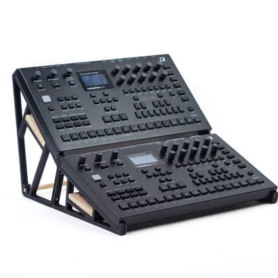 3DWaves Dual Tier Stands For The Elektron Analog Four MKII & Analog Rytm MKII image 1