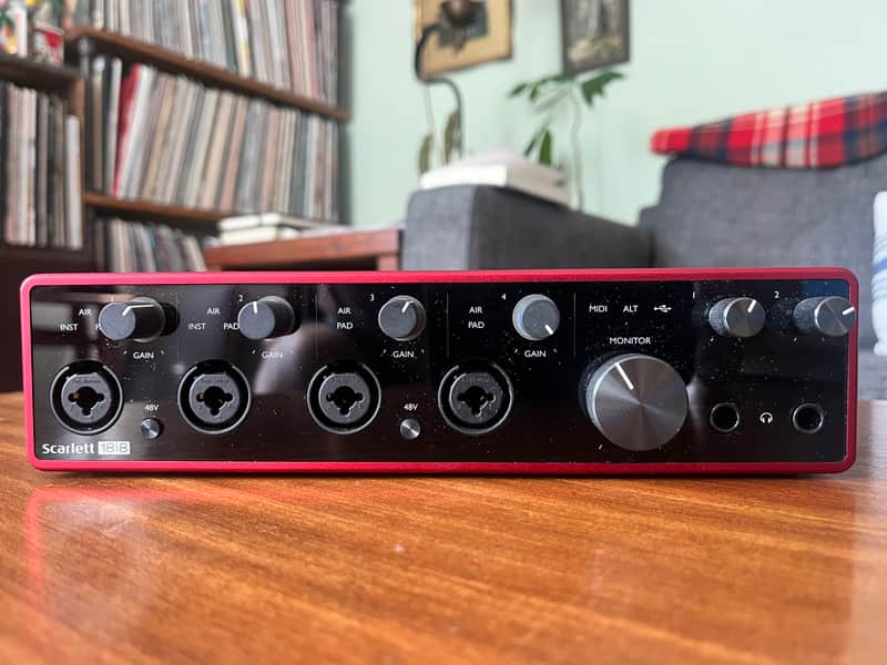 Focusrite Scarlett 18i8 3rd Gen USB Audio Interface 2019 - Present - Red / Black image 1