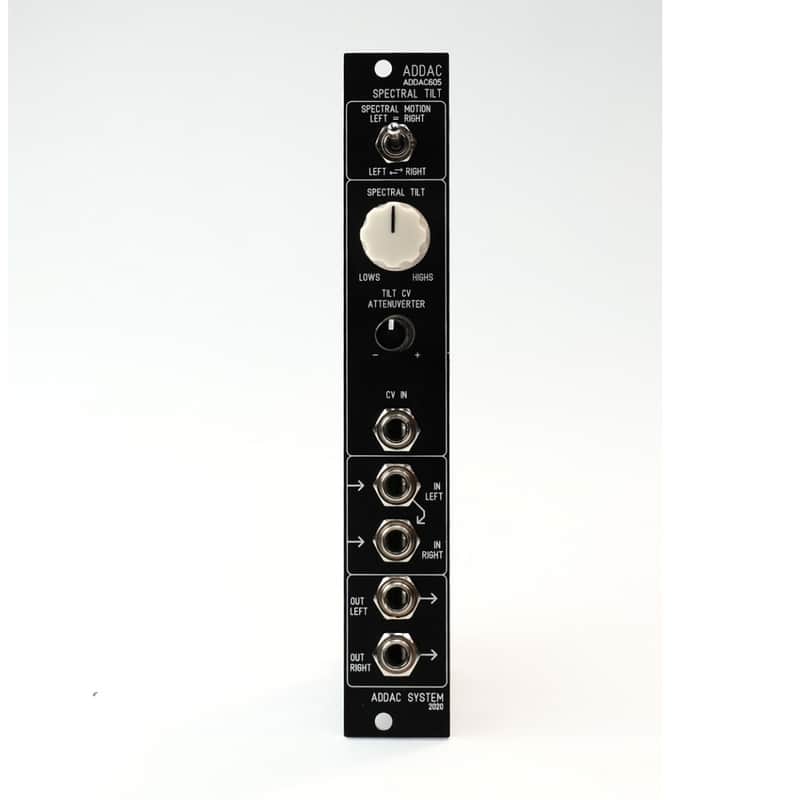 ADDAC System ADDAC605 VC Spectral Tilt 2020 - Black image 1