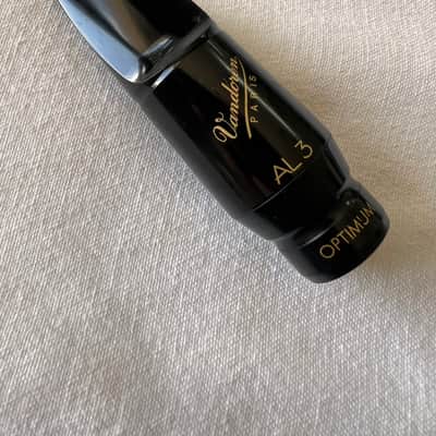 Vandoren SM711 AL3 Optimum Series Alto Saxophone Mouthpiece 2010s - Black image 1