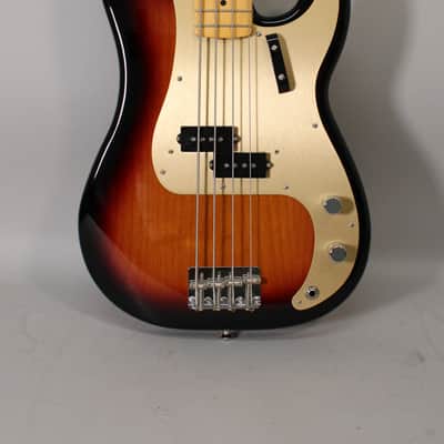 Parts Bass '58 P-Style Bass Guitar Sunburst 1958 Precision Bass image 2