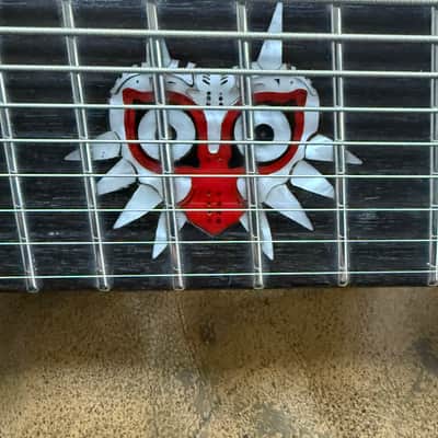 FM Guitars Orquídea “Majora’s Mask” 9 String 2025 - Sparkle frost image 6