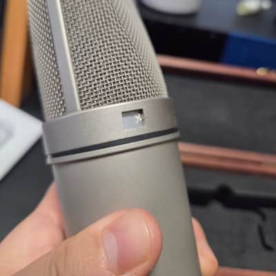 Neumann U 87 Ai Large Diaphragm Multipattern Condenser Microphone 1986 - Present - Nickel image 2