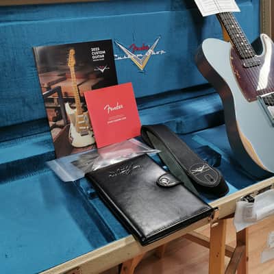 Fender Custom Shop F22 LTD 64 Telecaster - Rosewood Fingerboard, Ice Blue Metallic image 16