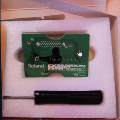 Roland SR-JV80-02 Orchestral Expansion Board 1990s - Green