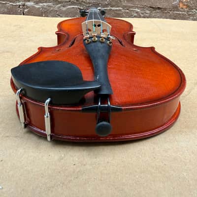 Unbranded 1/2 Size Violin Made in Czech Republic w/ Bow, Case & Pirastro Gold Rosin image 15