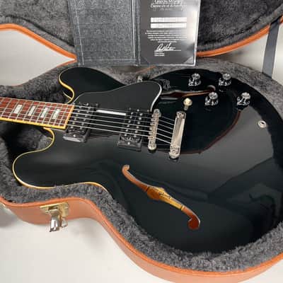 2018 Gibson ES-335 Traditional Black Finish w/OHSC image 5