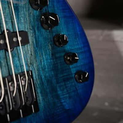 Cort GB-Fusion 4, Blue Burst, 4-String Bass image 9