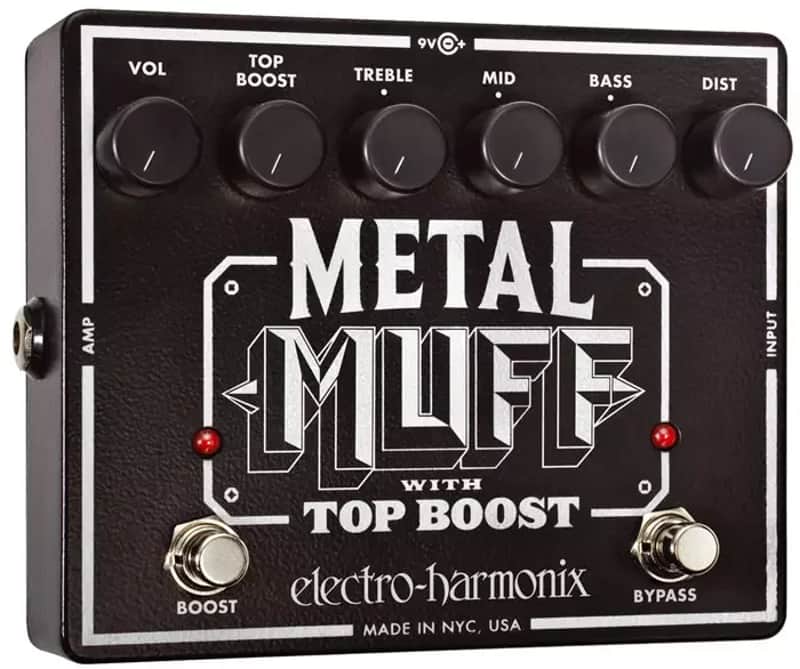 Electro-Harmonix Metal Muff with Top Boost - EHX Distortion Fuzz image 1