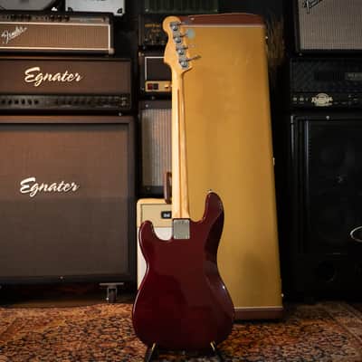 Fender Standard Precision Bass with Rosewood Fretboard 2000 - Midnight Wine (MIM) image 8