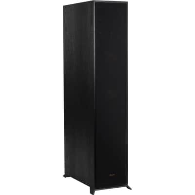 Klipsch 2 Pack R-625FA Dolby Atmos Floor standing Speaker - Bundle With R-41M Bookshelf Home Speakers, R-52C Center Channel Home Speaker, Klipsch R-12SWi 12-in Wireless Subwoofer, BlackPolymer Veneer image 2