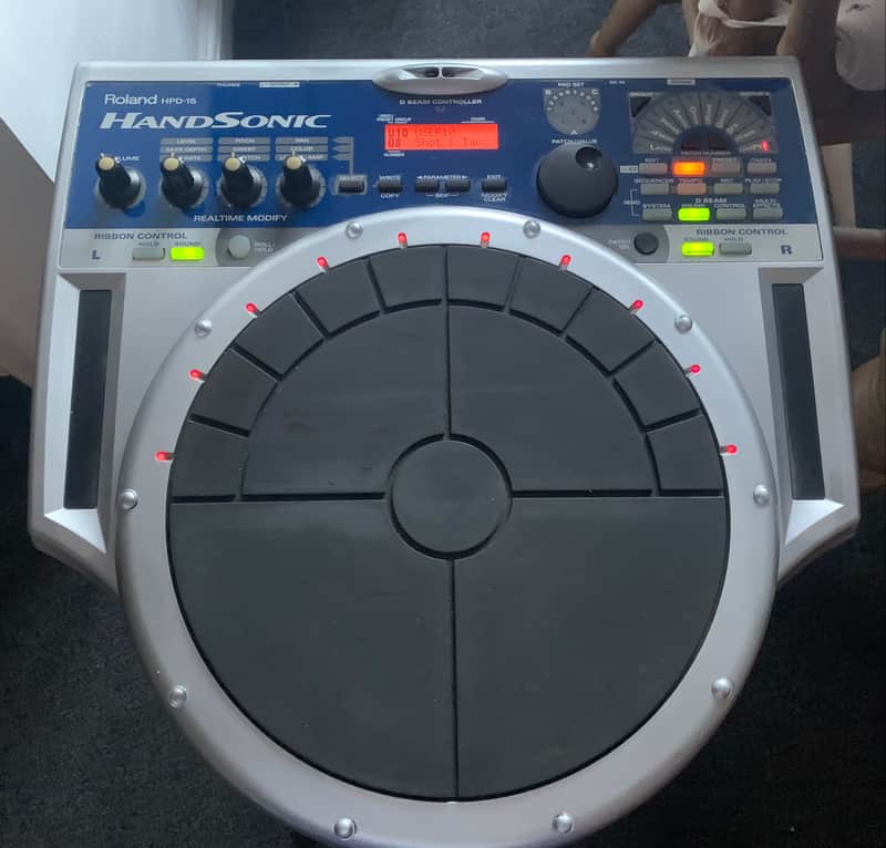 Roland Roland HANDSONIC HPD- 15 electronic hand pads image 1