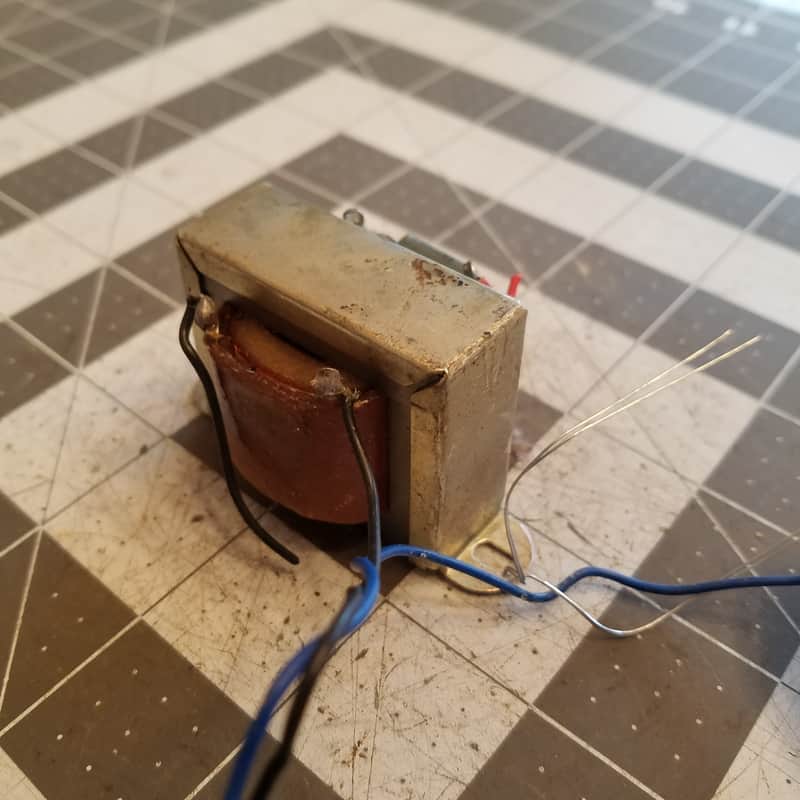Unknown 770:1 [6200 Ohms] unmarked Vintage Output Transformer OT 7000 Ohm to 8 Ohm Tested Tube Amp Audio image 1
