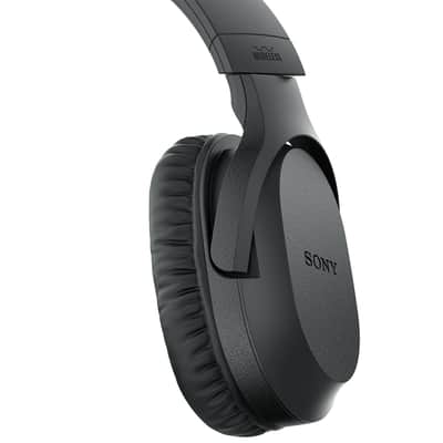 Sony Wireless Home Theater Headphones Black with Case and 1 Year Warranty Bundle image 6
