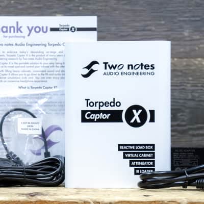 Two Notes Torpedo Captor X 8-Ohm Version Reactive Load Box / Virtual Cabinet / Attenuator/ IR Loader image 9