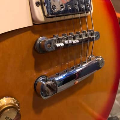 Gibson Les Paul Deluxe LEFTY 1978 - Cherry Sunburst Mini HB image 6