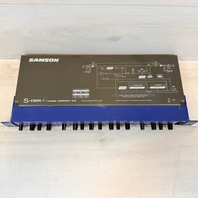 Samson S-Com 4 S-Class 4-Channel Compressor / Gate Rack Processor image 6