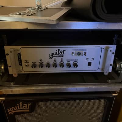 Aguilar DB 750 750-Watt Bass Amp Head 2000s - Silver image 2