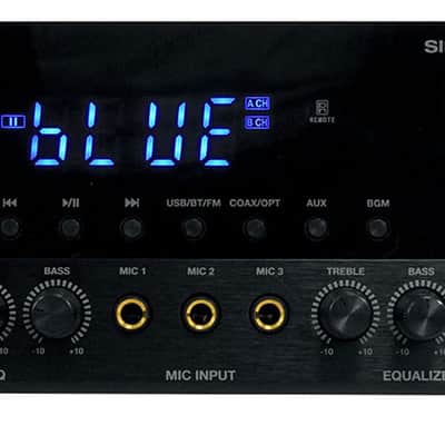 Rockville SINGMIX 5 V2 2000w Bluetooth Pro/Karaoke/Home Amplifier Mixer Receiver image 14