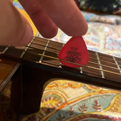 Yamaha FG180 Red Label Left Handed Lefty Acoustic Guitar image 12