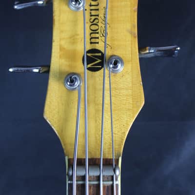 Vintage 1966 MOSRITE VENTURES BASS All Original 30.5 Inch Scale w/ Original Case image 22