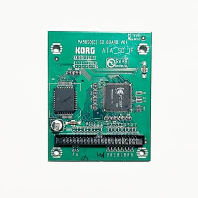 Korg PA50SD Synthesizer Original SD Card PCB Board. Works Great !... image 2