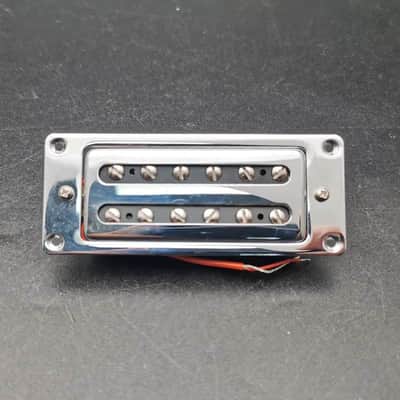Chrome Mini Humbucker Open Guitar Pickups image 5