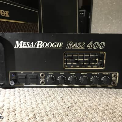 Mesa Boogie Bass 400 2-Channel 400-Watt Rackmount Tube Bass Amp Head image 2