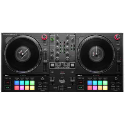 (2) PRO DG IRIS Portable Line Array Column PA With an 18" Subwoofer - Hercules DJ T7 - RDCMKL DJ Table - Tascam TH02 - PSG Audio UGX21 II - (4) XLR Cables Bundle image 12