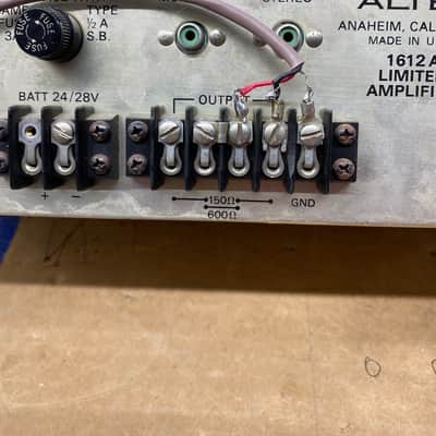 Altec 1612A Limiter Amplifier FET Compressor Mic Preamp Rare Vintage image 11