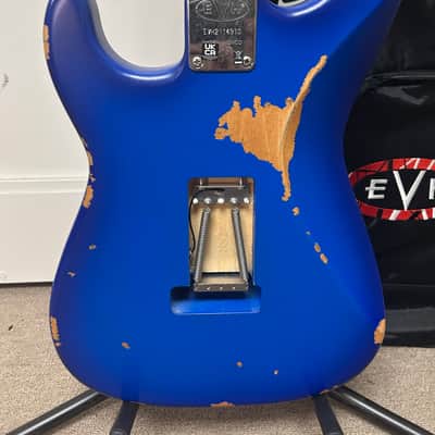 EVH Frankenstein "Frankie" Relic Electric Guitar- Blueburst image 4