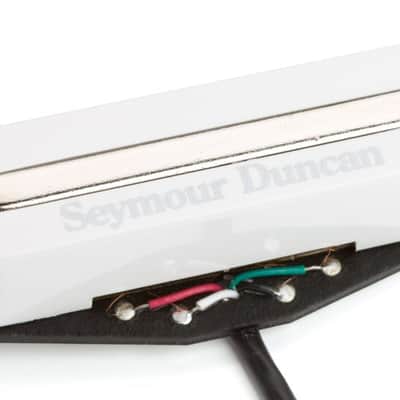 Seymour Duncan Hot Stack for Strat Bridge Pickup White STK-S2b image 2