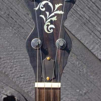 Ome Flora 12" Walnut Open Back Banjo & Case image 8